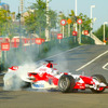 【トヨタF1】デモラン写真蔵…トゥルーリの華麗なドーナツターン