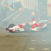 【トヨタF1】デモラン写真蔵…トゥルーリの華麗なドーナツターン
