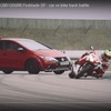 ホンダの新型シビックタイプRとCBR1000RR SPをサーキット対決させた英『Auto Express』