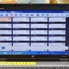 先生用のPC。生徒が手書きで書いた内容を一覧で見られる