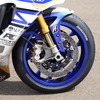 スポーツランドSUGOで公開された「team R1 & YAMALUBE」YZF-R1M