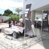 F1日本GP会場にスーパーフォーミュラのマシンが登場