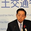 太田明宏国土交通相（10月2日・霞ヶ関）
