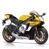 ケニー・ロバーツが乗るYZF-R1 60th Anniversary。