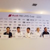 Audi R8 LMS CUP 第11戦の優勝会見