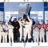 LMP1の表彰式。