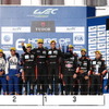 LMP2クラスの表彰式。