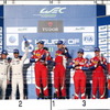 LMGTE-Proクラスの表彰式。