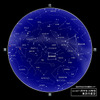 2015年11月中旬20時ごろの東京の星空　(c) 国立天文台 天文情報センター