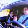 手放しで走行できている様子のビデオ映像