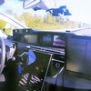 自動走行中の車内の様子