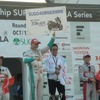 SF第6戦SUGOの表彰式。