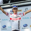 ジャパンカップサイクルロードレースで3位の新城幸也はアジア最優秀選手賞を獲得（2015年10月18日）
