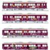 阪急は京都線に続いて神戸線と宝塚線でもラッピング列車を運行する。画像は手塚漫画キャラクターで装飾された宝塚線ラッピング車のイメージ。