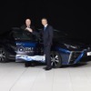 トヨタ MIRAI の欧州第一号車を英国で納車