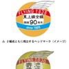 東武鉄道は東上線の全線開通90周年を記念し、往年の看板列車『フライング東上』のカラーリングを再現した車両を運行すると発表。画像はリバイバルカラー列車に掲出されるヘッドマークと、かつての『フライング東上』に掲出されていたヘッドマーク