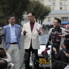 左から、西川廣人副会長、池史彦会長、豊田章男副会長