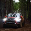 バハ・ポルタグレに参戦した三菱 アウトランダー PHEV
