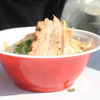 出店ブースで販売されていたラーメン