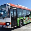 奈良交通が八木新宮線向けに導入する新型バス。11月から運行が始まる。