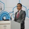 日野自動車の市橋保彦社長。