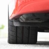 空気圧が1／2の45タイヤ。見分けがつきにくい