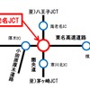 海老名JCTの位置関係