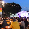 「ドイツフェスティバル2015」の会場内　