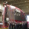掃海艦の命名・進水式