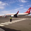干ばつが続くクイーンズランド州西部を支援…カンタス航空がチャリティフライトを運航（1）