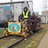 ひがし大雪高原鉄道のトロッコ。