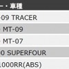 排気量別ランキング上位5位（中型二輪）