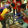 【中学生ハイブリッド教室】シャシーを組み立てる