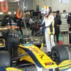ロイック・デュバルが古巣チームルマンからテストに参加。#7号車を平川亮とシェアした（初日は平川、2日目はデュバル＝写真）。