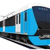 2016年春から運行を開始する予定のA3000形。第1編成の塗装は水色になることが決まった。