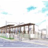 北野線帷子ノ辻～常盤間に設置される新駅のイメージ。駅名は「撮影所前」に決まった。