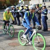 警視庁「BEEMS」、4警察署と自転車の安全な乗り方を訴える（足立区）