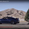 日産GT-Rとクリスマスツリー
