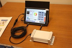【テクノフロンティア16】大型トラック、トレーラーの横転事故を防ぐ装置開発…重心検知協会 画像
