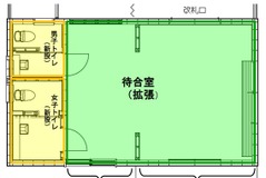 津軽線今別駅を6~8月に改修…待合室を拡張、トイレも整備へ 画像