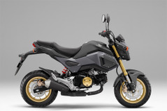 ホンダ グロム、カラーリング変更…新色マットグレーを追加 画像