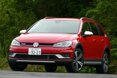 【VW ゴルフ オールトラック 試乗】さすが余裕の1.8リットル。場面問わないスムーズな走り…島崎七生人 画像