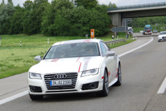 アウトバーンで自動運転体験…アウディが実証実験、同乗者は一般人 画像