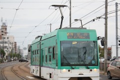 函館の路面電車が北方領土返還を要求…運賃は無料 8月25日 画像