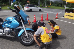 二輪車用タイヤ安全点検、4台に1台が整備不良…ダンロップが報告 画像
