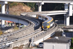 引込線走行や洗浄機通過も…広島アストラムラインの「鉄道の日」スペシャルトレイン 10月15日 画像