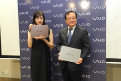 VAIO吉田社長「モバイル時代にふさわしい新商品」…個人と法人向けにPCをそれぞれ3モデル発表 画像