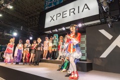 【東京ゲームショウ2017】今年はコスプレ!! Xperiaブース、人気ゲームのキャラクターが勢ぞろい 画像