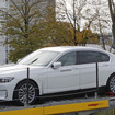 BMW 7シリーズEV（i7）開発車両スクープ写真