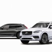 ボルボ XC60 B5 AWDインスクリプション（左）とXC90 B5 AWD ノルディックエディション